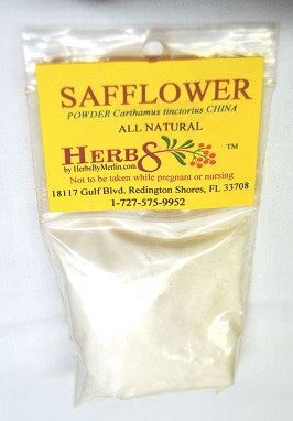 Safflower oil powder (Carthamus tinctorius )